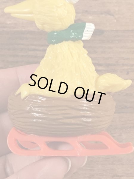 セサミストリートのビッグバードのビンテージPVC製フィギュア