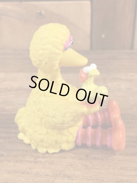 セサミストリートのビッグバードのビンテージPVC製フィギュア