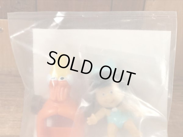 フリントストーンキッズのベティのビンテージミールトイ