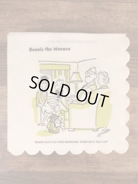 わんぱくデニスの50年代のヴィンテージペーパーナプキン