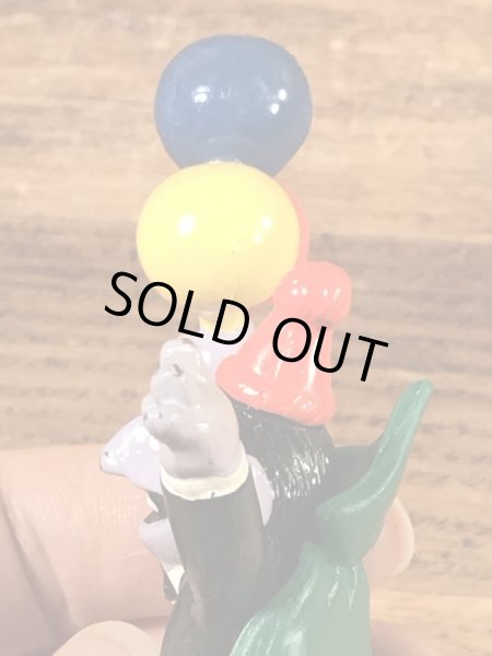 セサミストリートのカウント伯爵のビンテージPVC製フィギュア