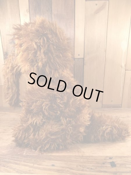 セサミストリートのスナッフィーのヴィンテージプラッシュドール