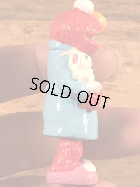 セサミストリートのエルモのヴィンテージPVCフィギュア