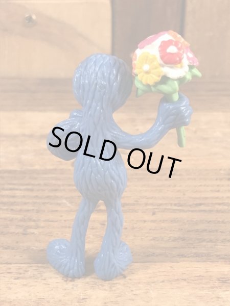 セサミストリートのグローバーのヴィンテージPVCフィギュア