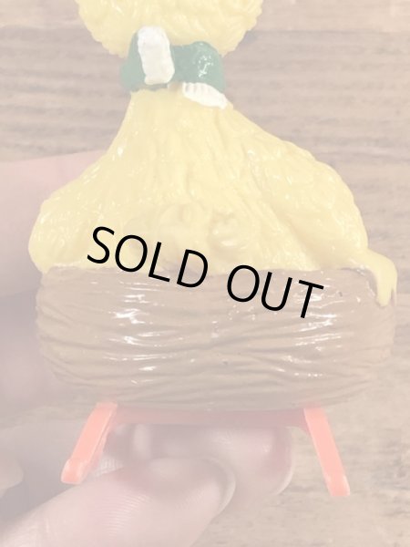 セサミストリートのビッグバードのビンテージPVC製フィギュア