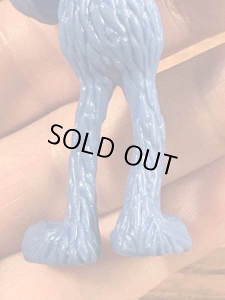 セサミストリートのグローバーのヴィンテージPVCフィギュア