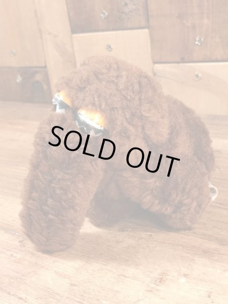 セサミストリートのスナッフィーのビンテージぬいぐるみ