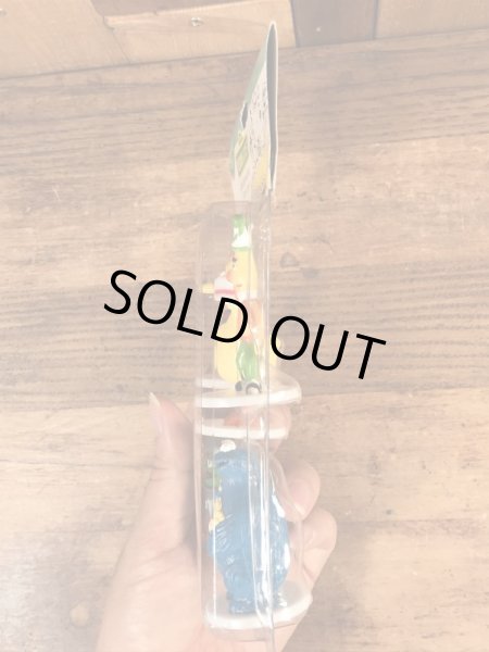 セサミストリートのブリスターセットのビンテージケーキデコレーション