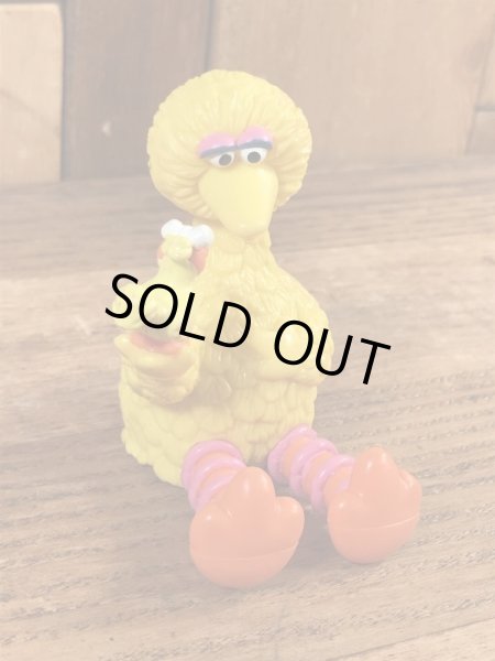 セサミストリートのビッグバードのビンテージPVC製フィギュア