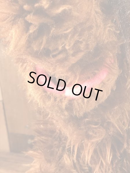 セサミストリートのスナッフィーのヴィンテージプラッシュドール