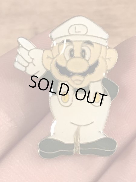 スーパーマリオのルイージのヴィンテージピンズ