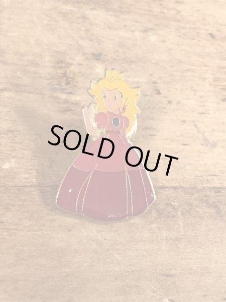 スーパーマリオブラザーズのエナメル加工のビンテージピンバッチ