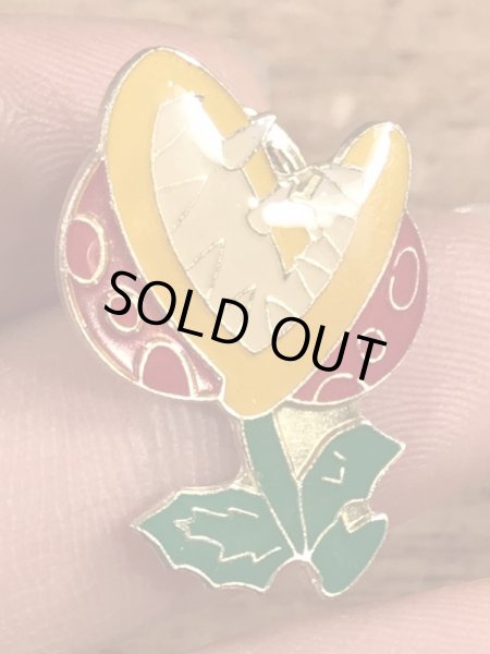 スーパーマリオブラザーズのエナメル加工のヴィンテージピンバッチ