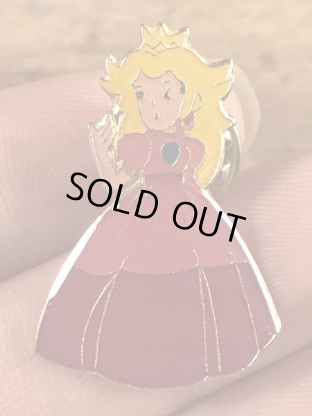 スーパーマリオのピーチ姫のヴィンテージピンズ