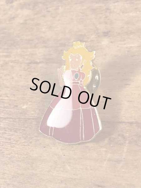 スーパーマリオのピーチ姫のヴィンテージピンズ