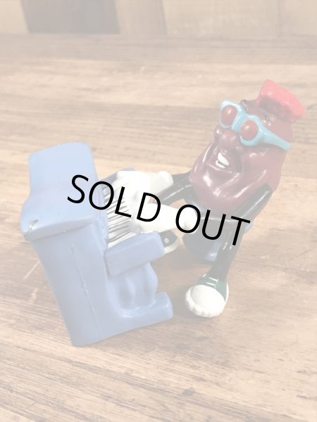 カリフォルニアレーズンズのピアノプレイヤーのヴィンテージPVCフィギュア