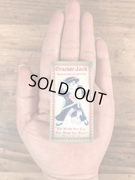 アドバタイジングキャラクターのクラッカージャックのヴィンテージマグネット