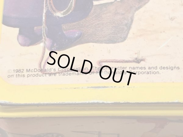 マクドナルドのAladdin社製のヴィンテージランチボックス