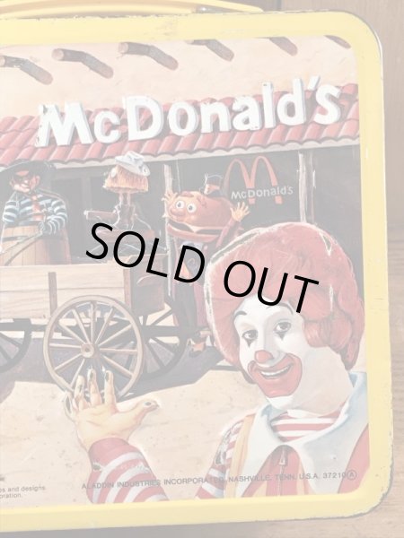 マクドナルドのAladdin社製のヴィンテージランチボックス