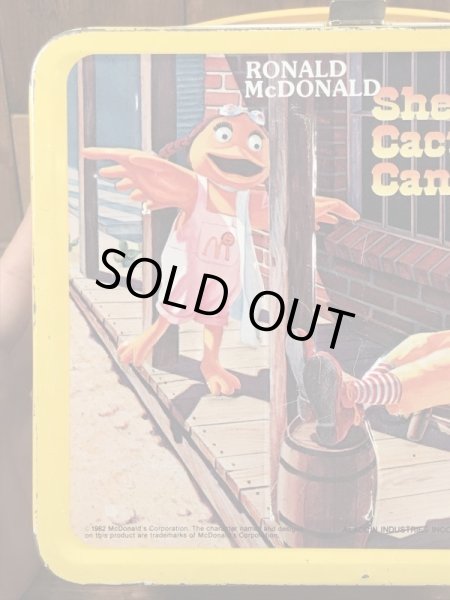 マクドナルドのAladdin社製のヴィンテージランチボックス