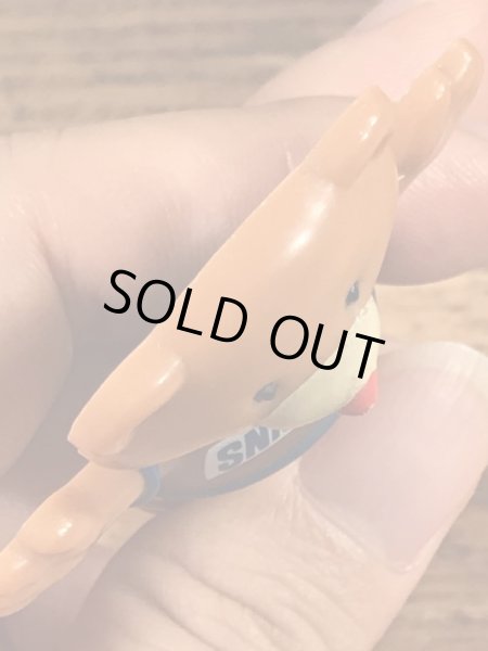 企業キャラクターのスニッカーズベアのビンテージマグネット