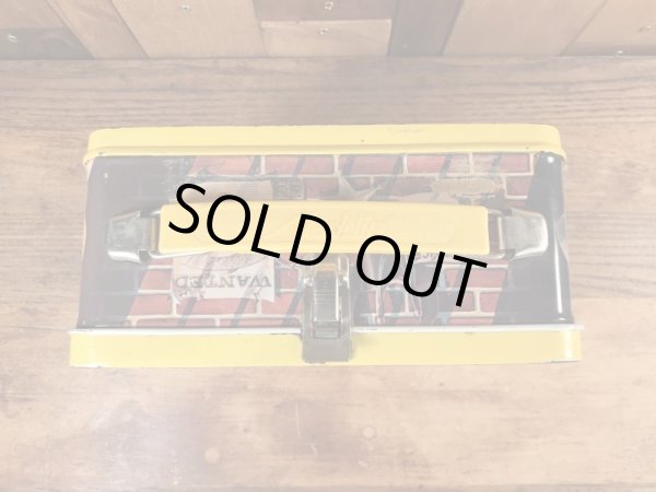 マクドナルドのブリキ製のビンテージランチボックス