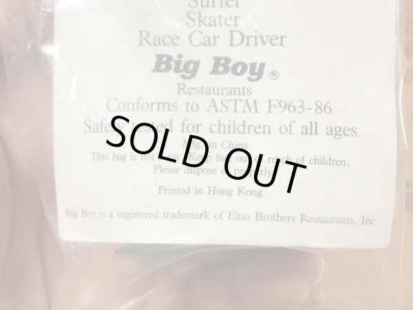 Big BoyのベースボールプレイヤーのヴィンテージPVCフィギュア