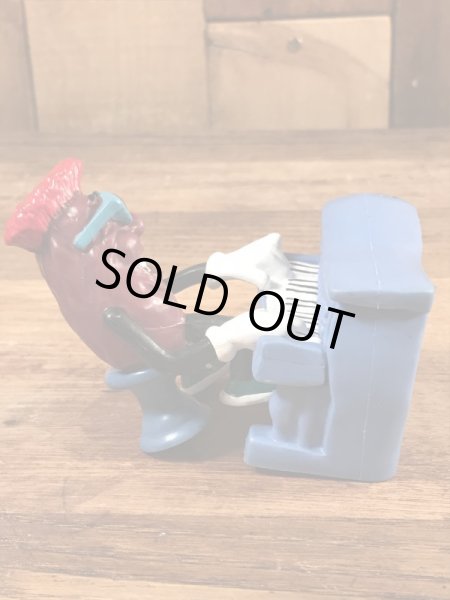 カリフォルニアレーズンのピアノマンのビンテージPVCフィギュア