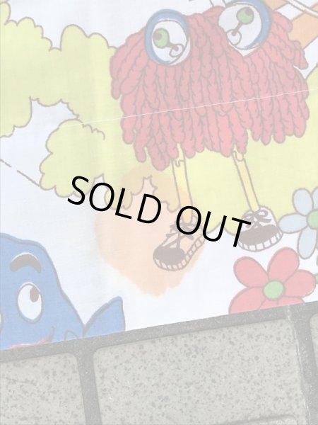 マクドナルドランドのトレイン柄のヴィンテージファブリック