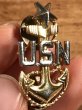 ミリタリー物のUSNのヴィンテージピンズ