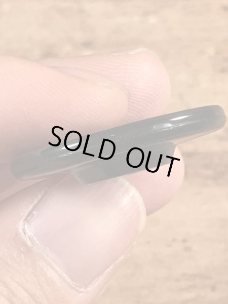 USネイビーのPコートのビンテージボタン