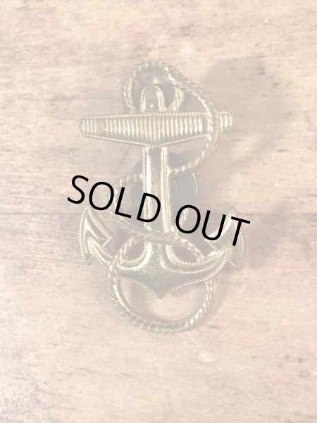 US Navy “Anchor” Gold Pins USネイビー ビンテージ ピンバッジ