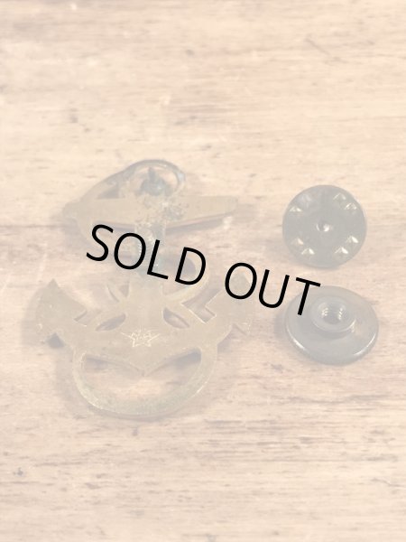 USネイビーのアンカーのビンテージピンバッジ