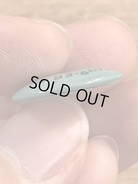 Soup-Er Manが描かれた50年代頃のビンテージ缶バッジ