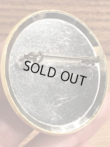 Make Love Not Warのメッセージが書かれたビンテージ缶バッジ