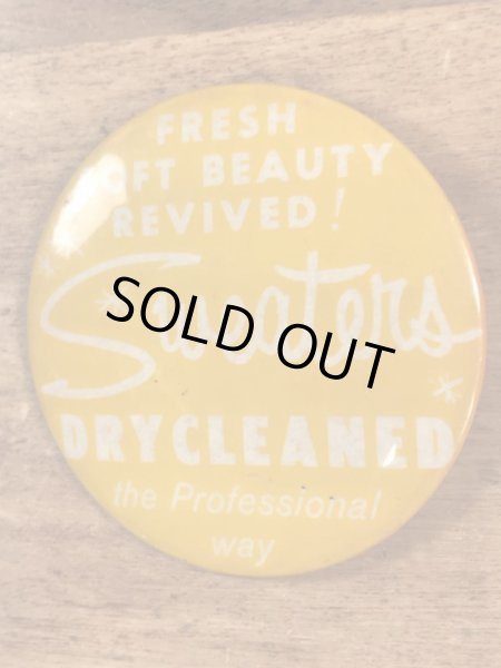 企業物の広告のヴィンテージ缶バッチ