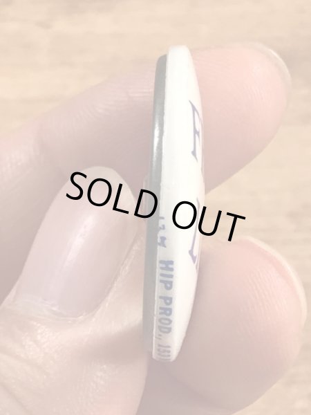 Frodo Livesのメッセージが書かれたヴィンテージ缶バッチ