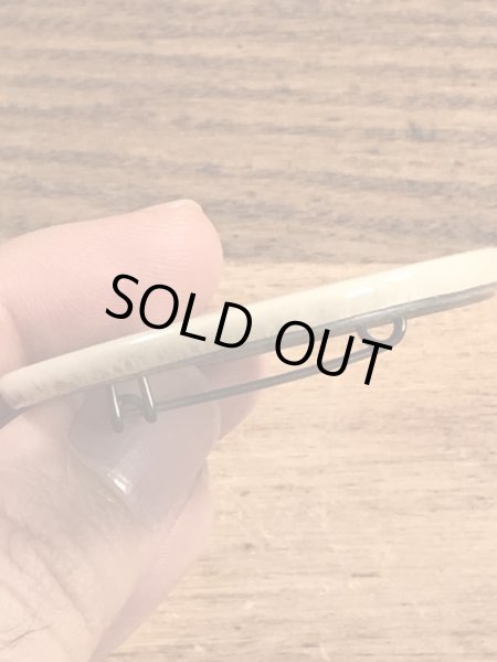 I'm Going To Be A “Genius” Somedayのメッセージが書かれたビンテージ缶バッジ