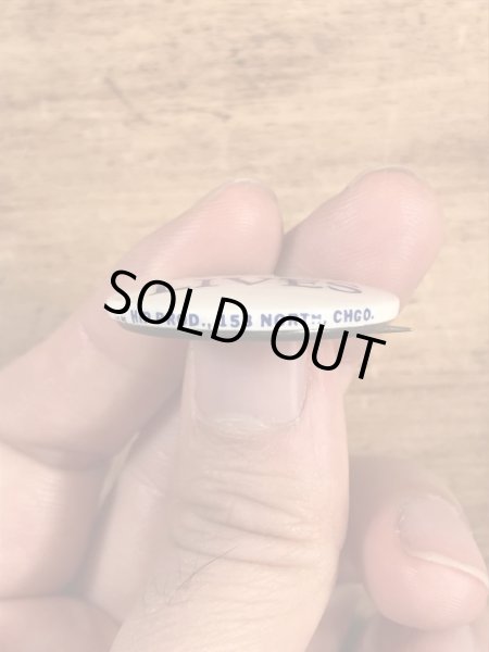 Frodo Livesのメッセージが書かれたヴィンテージ缶バッチ