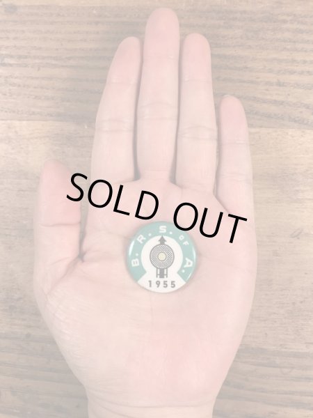 アメリカの労働組合のビンテージ缶バッジ