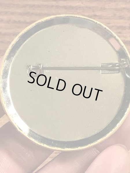 Make Love Not Warのメッセージが書かれたビンテージ缶バッジ