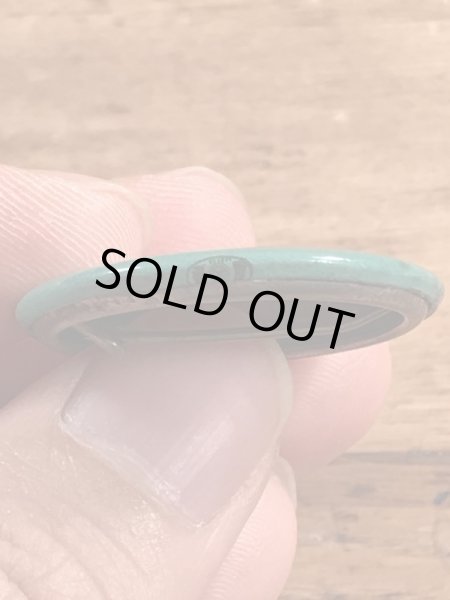 アメリカの労働組合のビンテージ缶バッジ