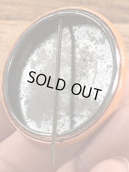 A Mayor Tony Carabelloのヴィンテージ缶バッチ