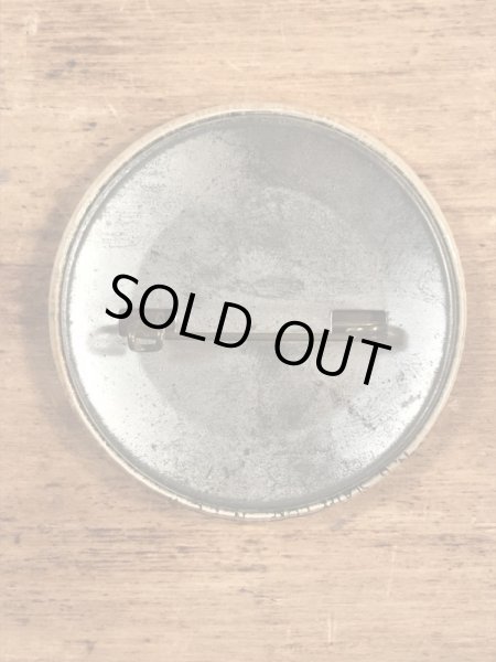 I'm Going To Be A “Genius” Somedayのメッセージが書かれたヴィンテージ缶バッチ