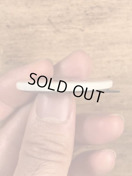 Ⅺ-XV Ⅻのローマ数字が書かれたヴィンテージ缶バッチ