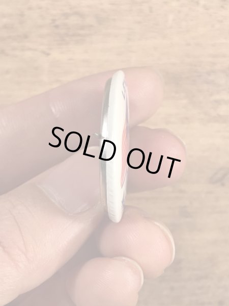 ノルウェー系アメリカ人の国旗が描かれたビンテージ缶バッジ