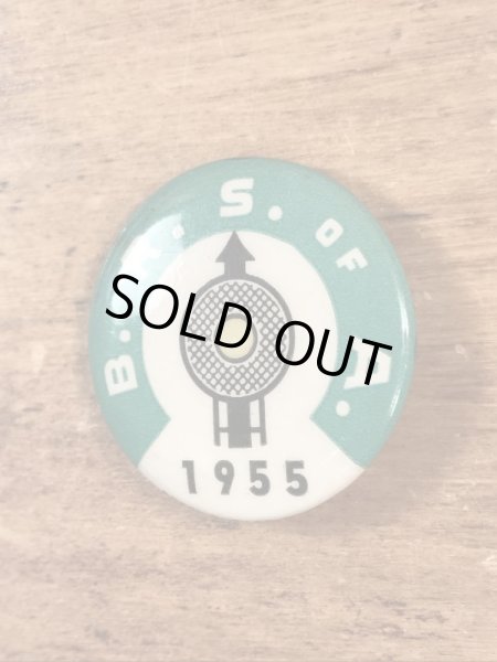 アメリカの労働組合のヴィンテージ缶バッチ