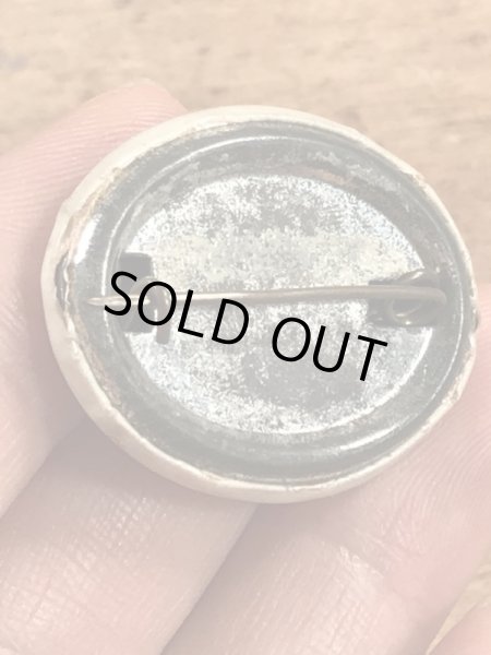 グアテマラ共和国のSan Felipe De La Antiguaのヴィンテージ缶バッチ