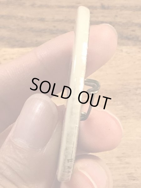 I'm Going To Be A “Genius” Somedayのメッセージが書かれたビンテージ缶バッジ