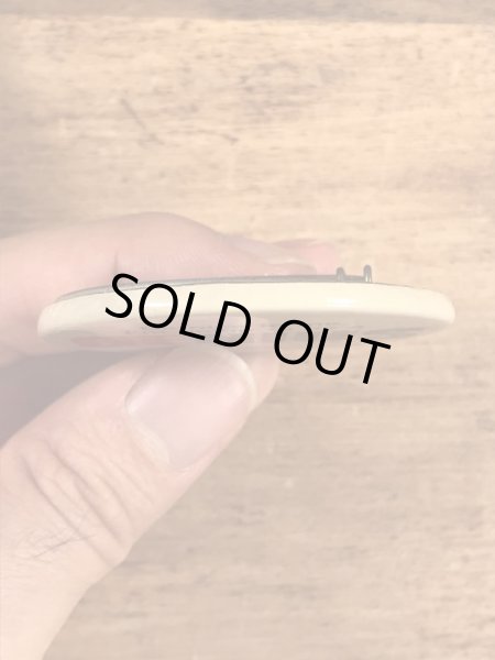 I'm Going To Be A “Genius” Somedayのメッセージが書かれたヴィンテージ缶バッチ